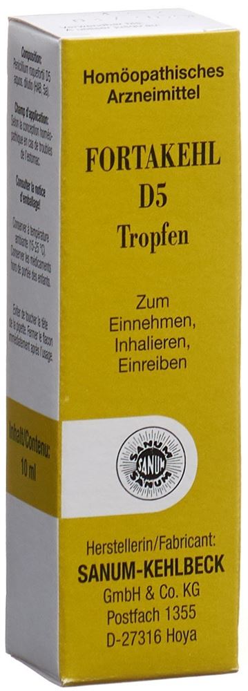 FORTAKEHL Tropfen 5 D dilutio Fl 10 ml